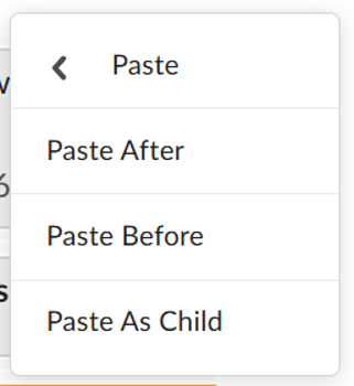 Paste Before