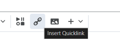 Insert Quicklink